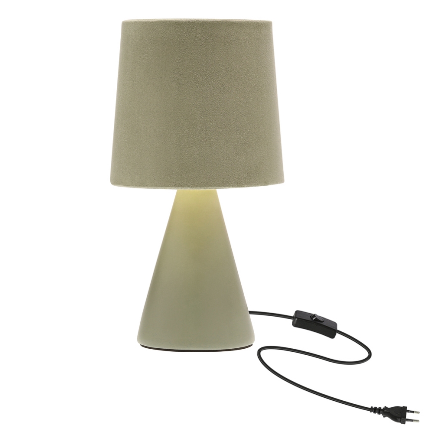 Настолна лампа SATTI 1xE14/40W/230V зелена