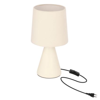 Настолна лампа SATTI 1xE14/40W/230V кремава