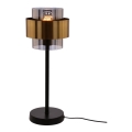 Настолна лампа SPIEGA 1xE27/60W/230V златист/черен