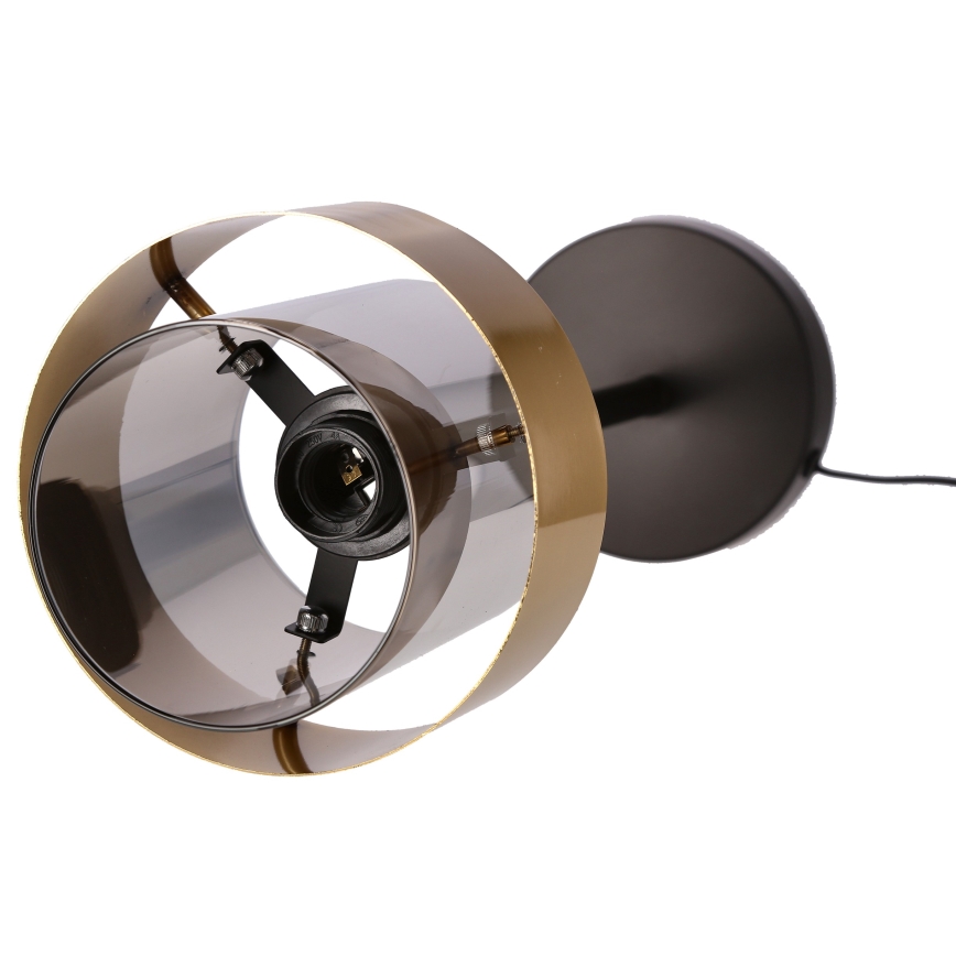 Настолна лампа SPIEGA 1xE27/60W/230V златист/черен