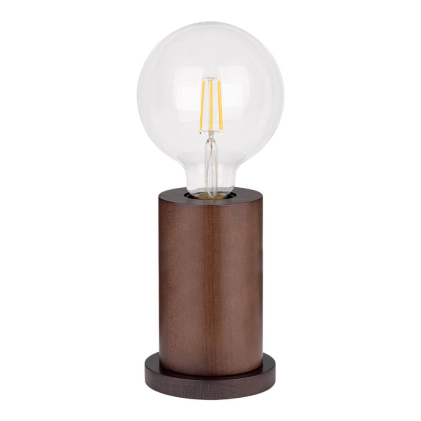 Настолна лампа TASSE 1xE27/25W/230V бук