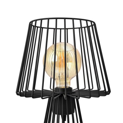 Настолна лампа TORRI 1xE27/15W/230V черен