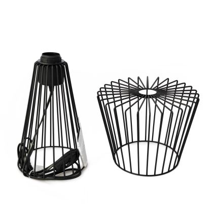 Настолна лампа TORRI 1xE27/15W/230V черен
