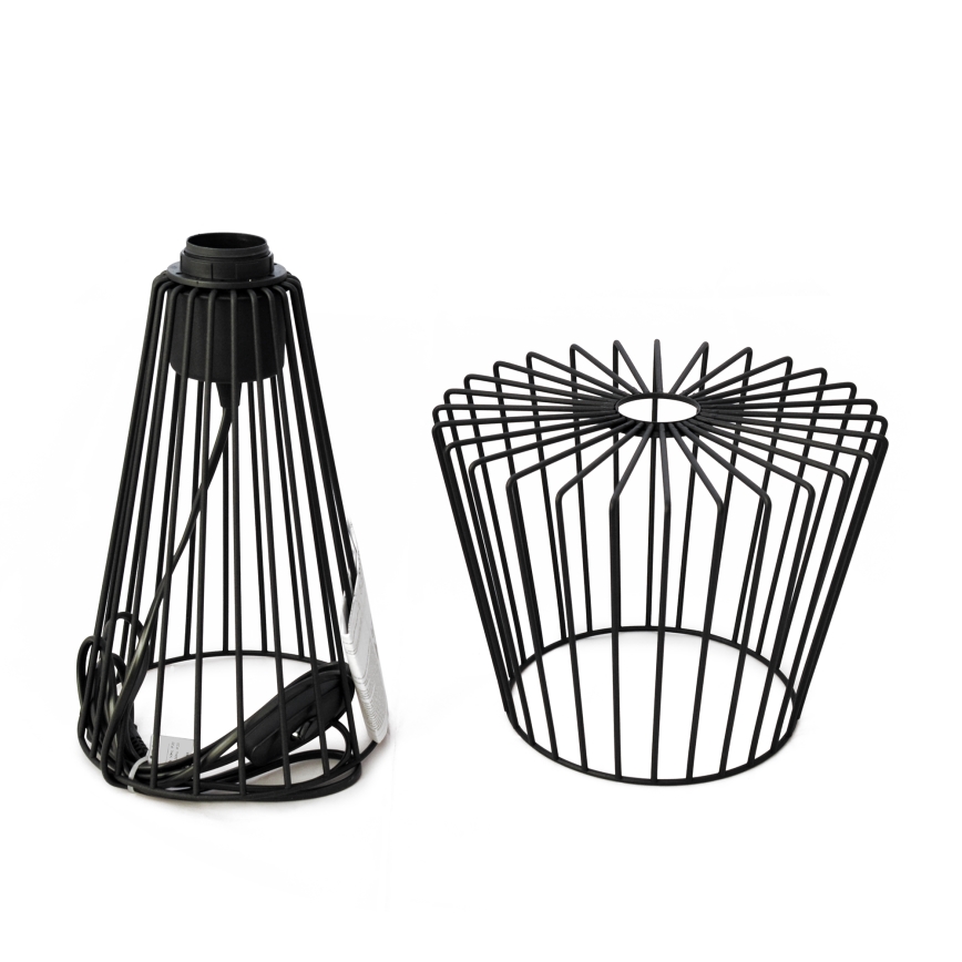 Настолна лампа TORRI 1xE27/15W/230V черен