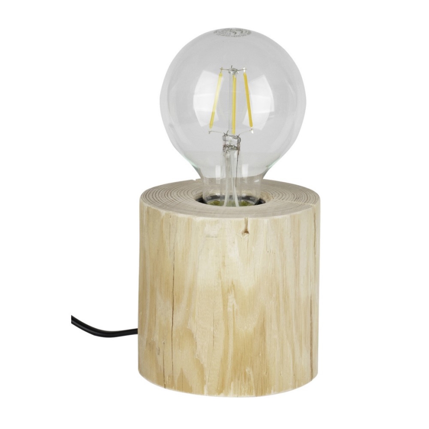 Настолна лампа TRABO 1xE27/25W/230V бор