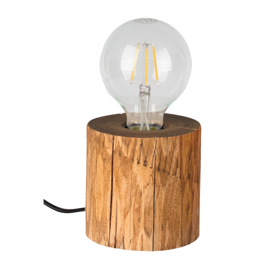 Настолна лампа TRABO 1xE27/25W/230V бор