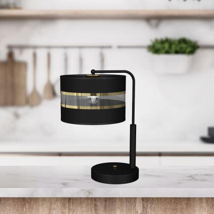 Настолна лампа ULTIMO 1xE27/60W/230V черна