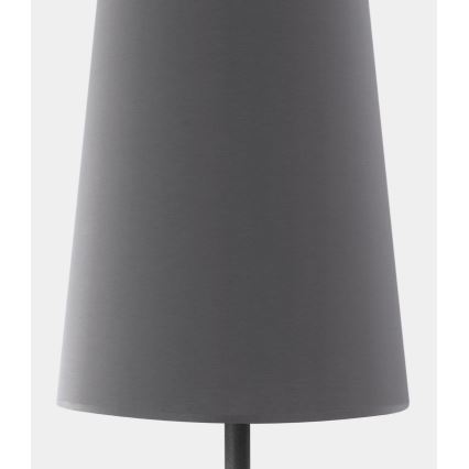 Настолна лампа UMBRELLA 1xE27/15W/230V сива