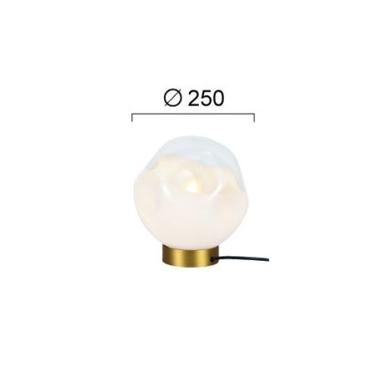 Настолна лампа VANA 1xE27/40W/230V кремава/златна