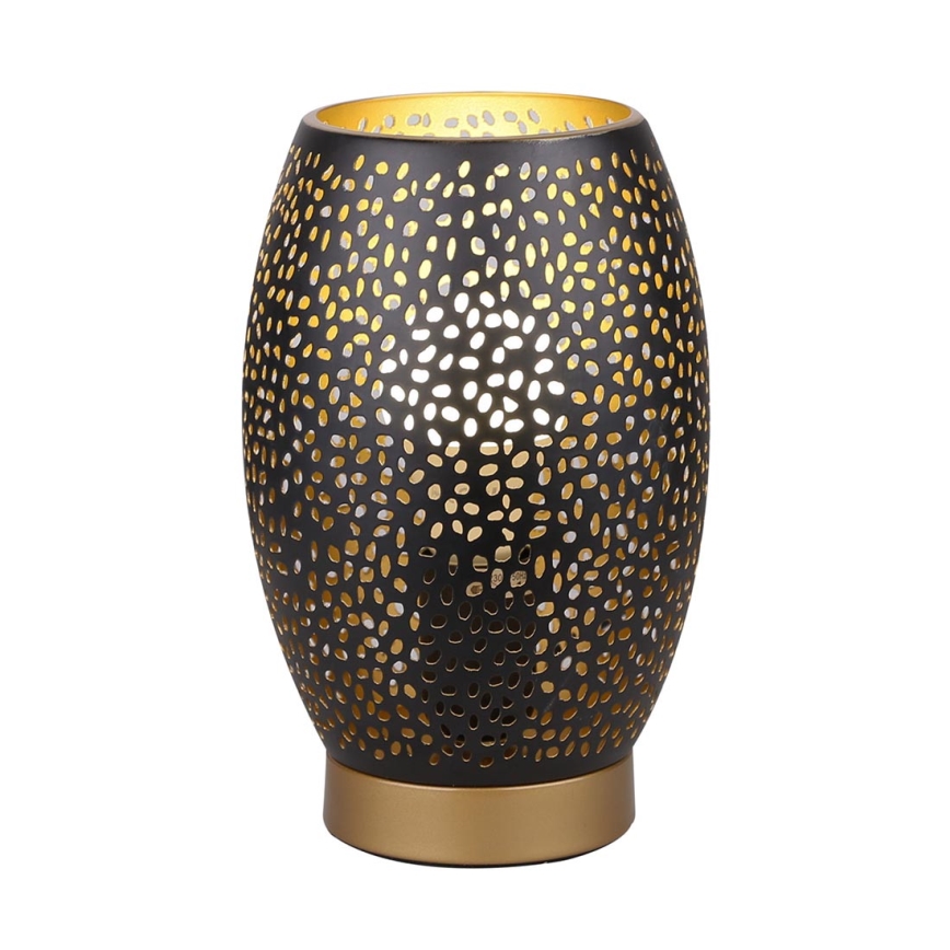 Настолна лампа Venus 1xE27/60W/230V черна/златна