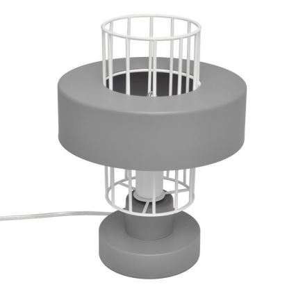 Настолна лампа VOLTA 1xE27/15W/230V сива
