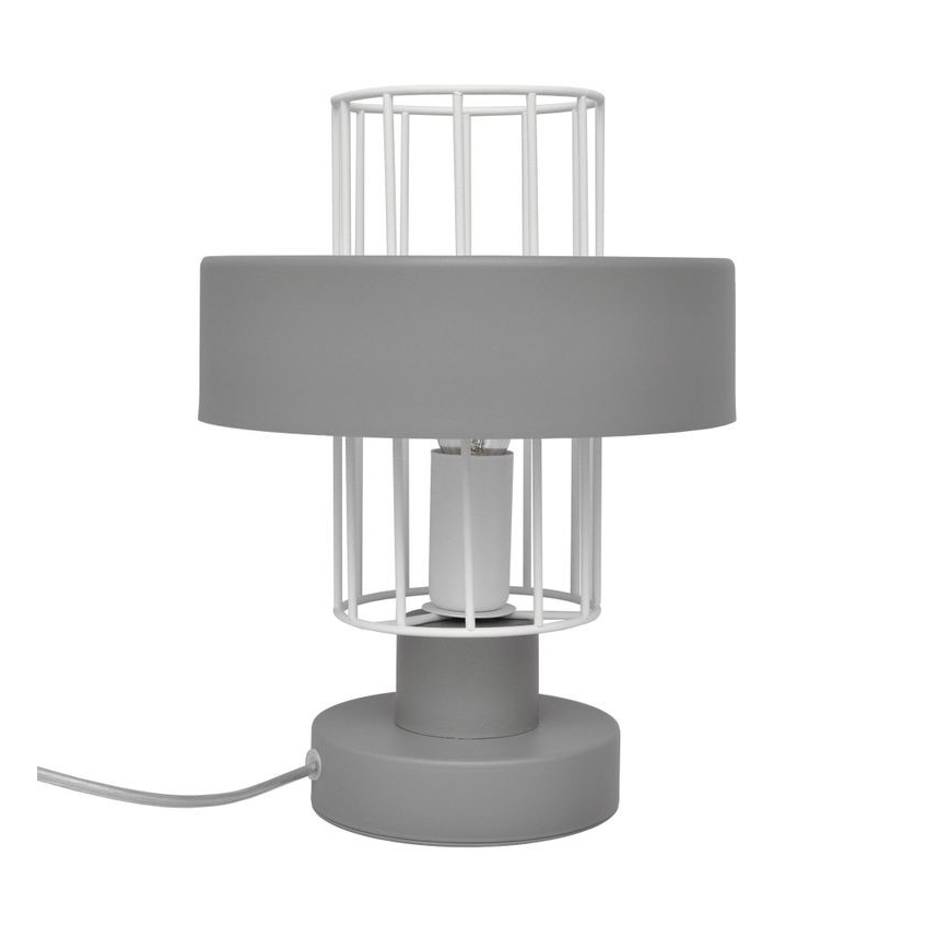 Настолна лампа VOLTA 1xE27/15W/230V сива