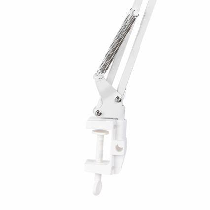 Настолна лампа WORKER 1xE27/10W/230V бял
