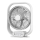 Настолна LED лампа с вентилатор, 2W/230V, бяла