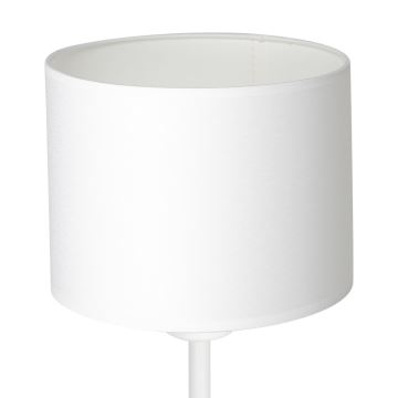 Настолна лампа ARDEN 1xE27/60W/230V Ø 18 см бяла