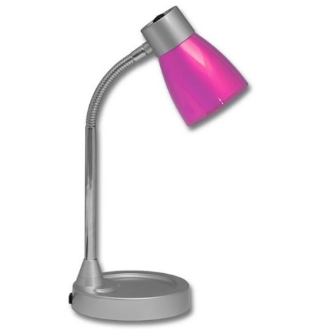 Настолна лампа TINA 1xE14/25W/230V розова