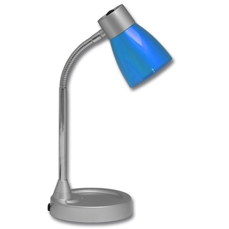 Настолна лампа TINA 1xE14/25W/230V синя