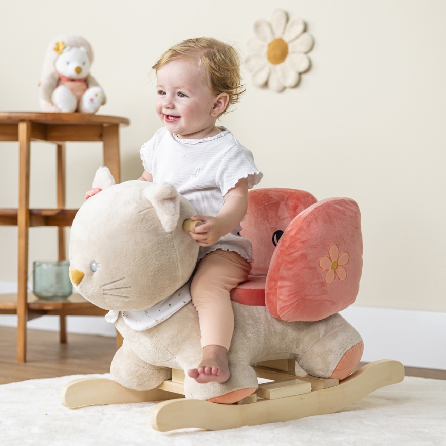 Nattou - Люлееща се играчка LANA котка