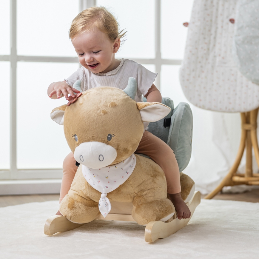 Nattou - Люлееща се играчка MILA cow