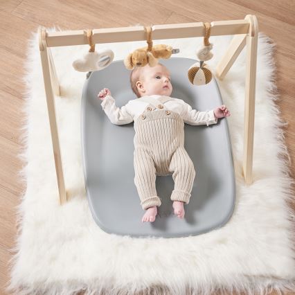 Nattou - Подложка за смяна SOFTY 50x70 см сив