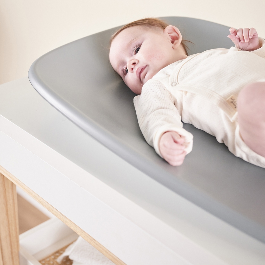Nattou - Подложка за смяна SOFTY 50x70 см сив