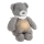 Nattou - Приятел за гушкане с мелодия и светлина SLEEPY BEAR 4в1 сив