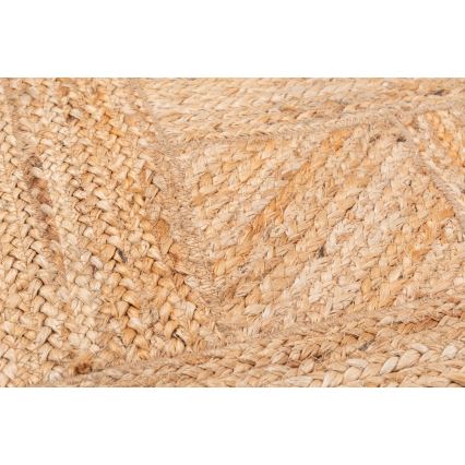 Натурален килим JUTA 70x140 см бежов