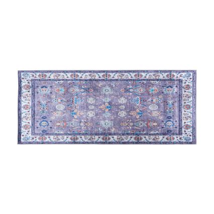 Нехлъзгаем ориенталски килим PRINT SHINE 70x140 см, син