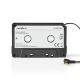Nedis ACON2200BK - Касетен адаптер MP3 / 3,5 мм щепсел