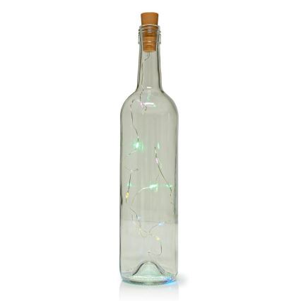LED Декоративни лампички с тапа за бутилка 8xLED/3xLR44 IP44