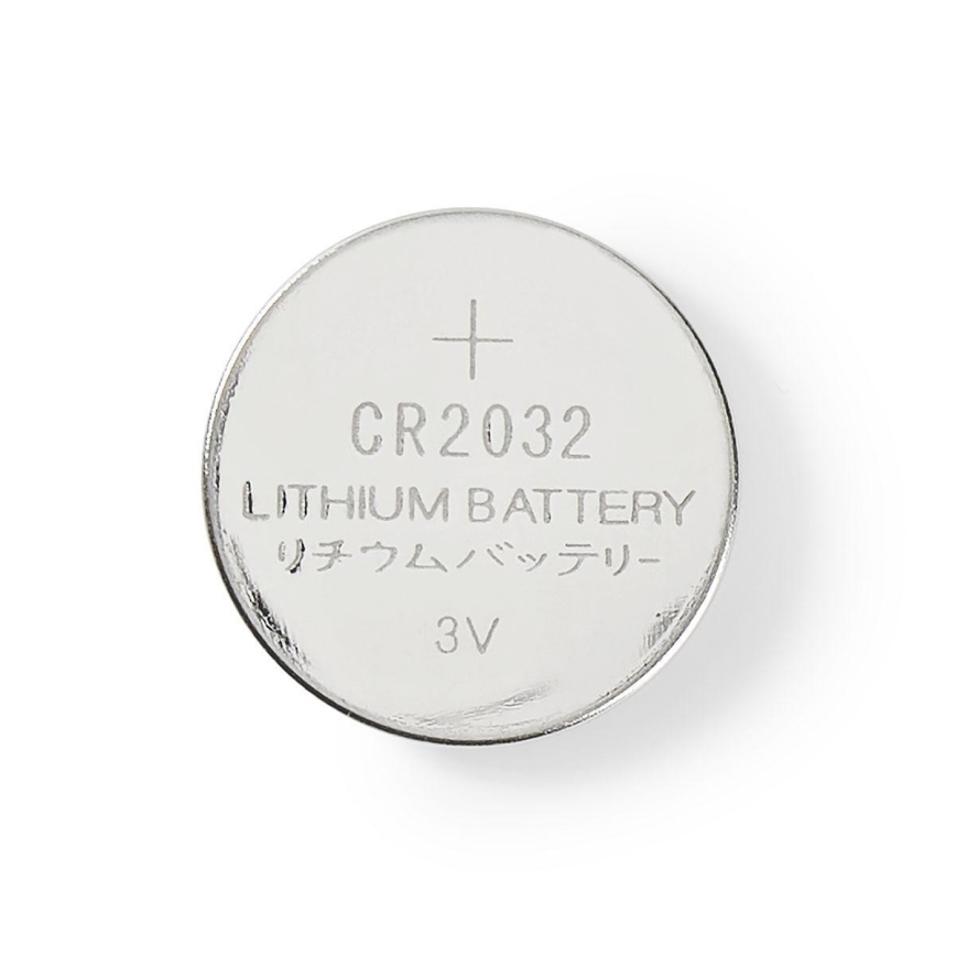 5бр. кръгли литиеви батерии CR2032 3V