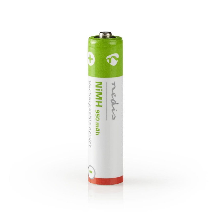 4бр. акумулаторни батерии AAA Ni-MH/1.2V/950mAh
