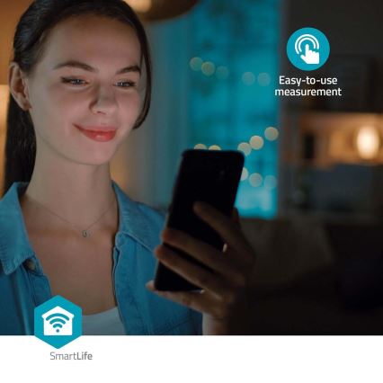 Smart апарат за измерване на кръвно налягане Tuya 4xAAA