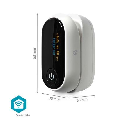 Smart пулсов оксиметър 2xAAA Tuya