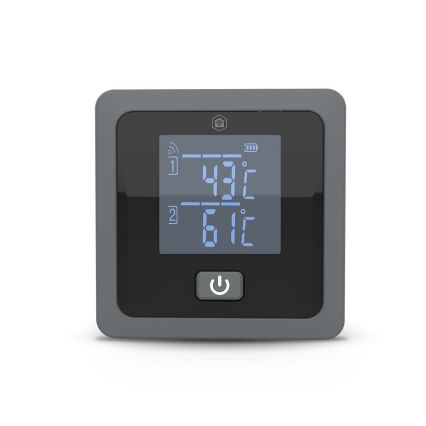 Умен дигитален термометър за месо SmartLife с LCD дисплей 0-300 °C 2xAAA