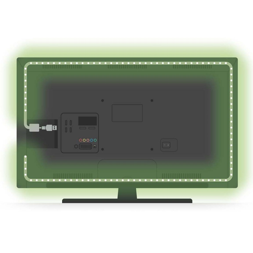 LED RGB Димируема лента SmartLife LED/4W/5V 2м