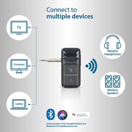 Преносим Bluetooth AUX приемник