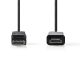 HDMI кабел DisplayPort накрайник - конектор HDMI 2м