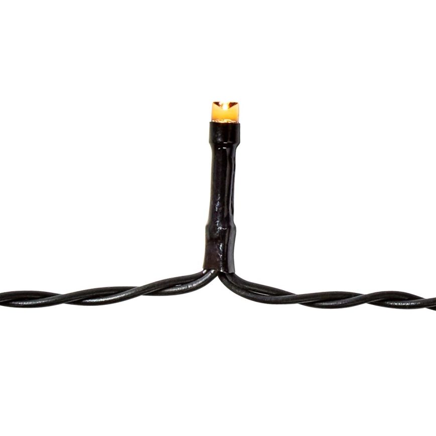 LED външна верига 192xLED/7 функции/3xAA 14,9m IP44 топла бяла