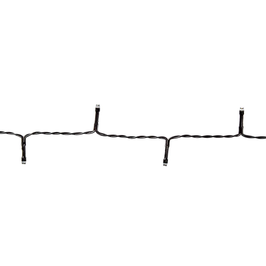 LED Външна  гирлянда 96xLED/7 функции/3xAA 7,7m IP44 топла бяла