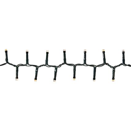 LED Екстериорни Коледни лампички 400xLED/7 функции 11м IP44 топло бели