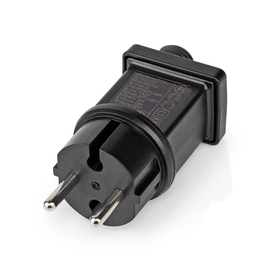 LED Екстериорни Коледни лампички 560xLED/7 функции 14м IP44 топло бели