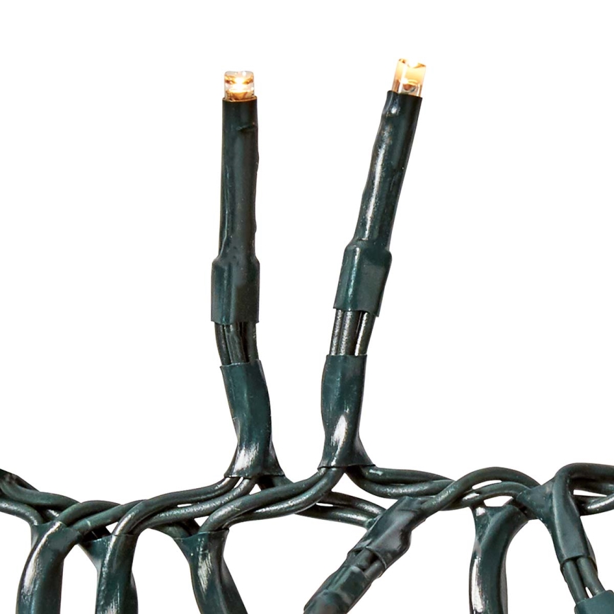 LED Екстериорни Коледни лампички 1512xLED/7 функции 14м IP44 топло бели