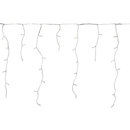 LED външна завеса 180xLED/7 функции 10,9m IP44 студено бяло