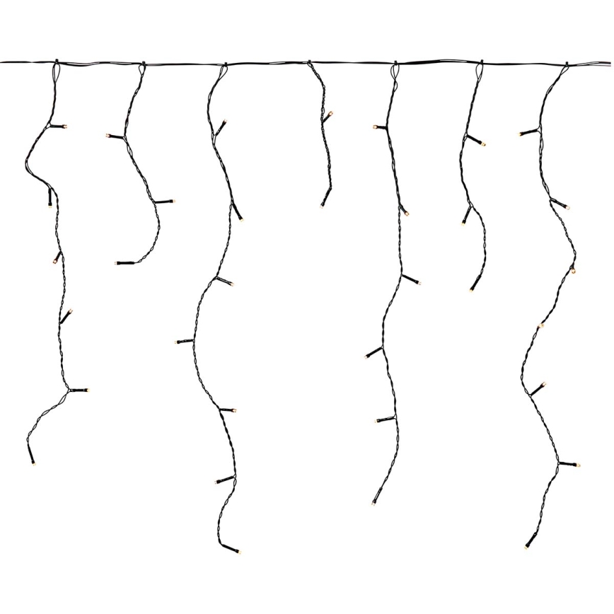 LED Екстериорни Коледни лампички 360xLED/7 функции 14м IP44 топло бели
