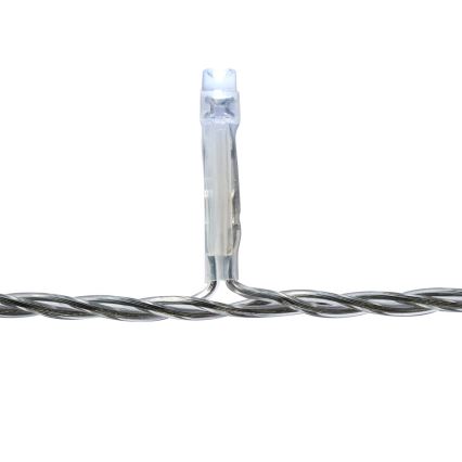 LED Екстериорна Коледна завеса 360xLED/7 функции 14м IP44 студено бял