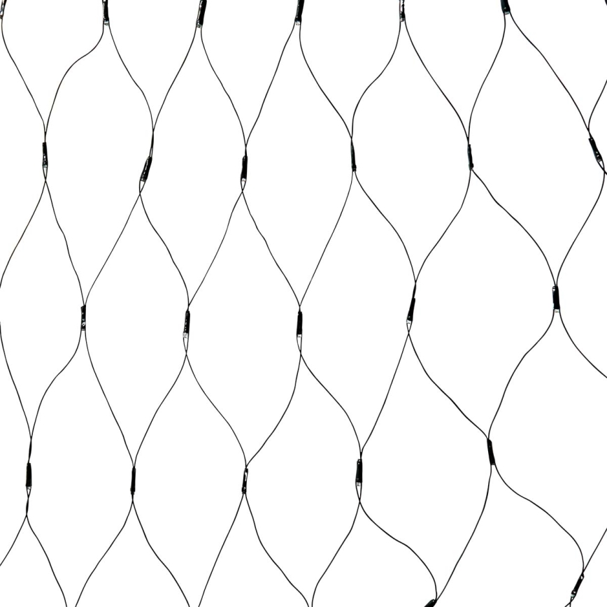 LED външна завеса 320 LED диода/7 функции 6 м IP44 топла бяла светлина