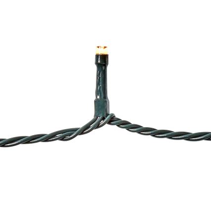 LED Екстериорни Коледни лампички 180xLED/7 функции 16,5м IP44 топло бели