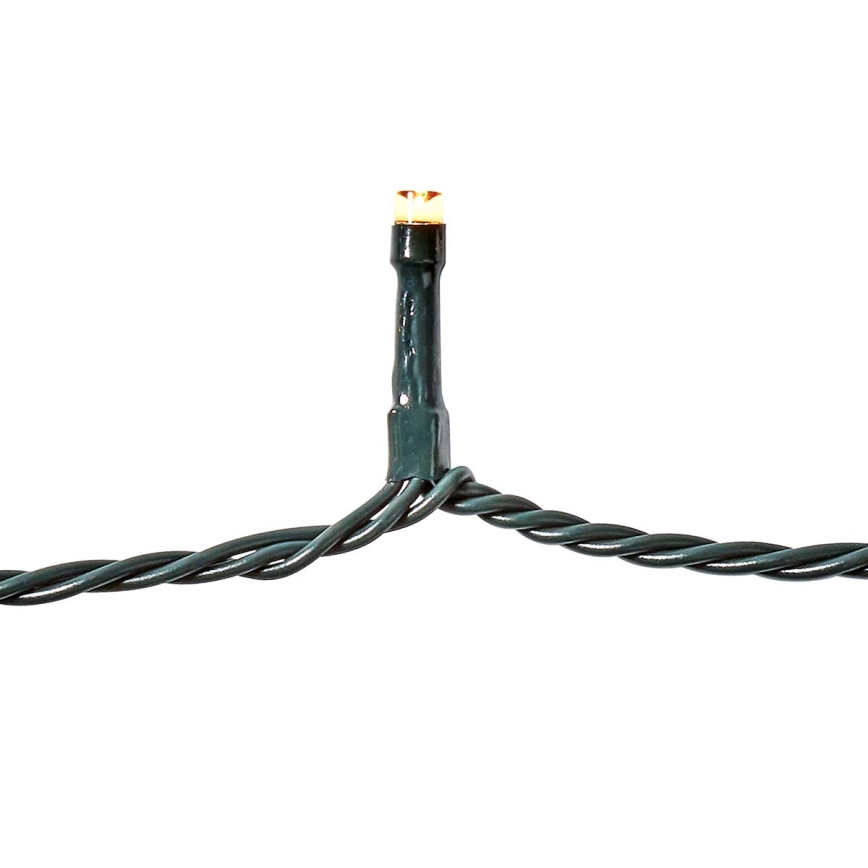LED Екстериорни Коледни лампички 320xLED/7 функции 27м IP44 топло бели