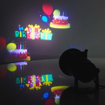 LED Екстериорен празничен прожектор 5W/230V IP44